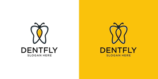 Design moderno del logo dentale