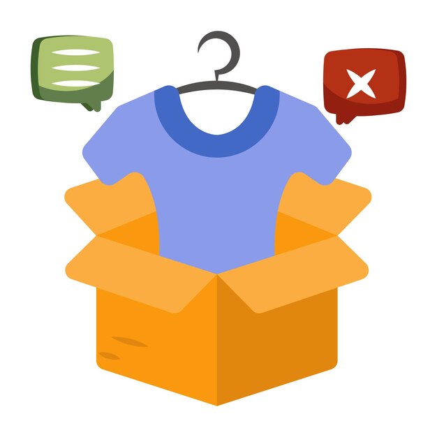 Modern design icoon t-shirt pakket