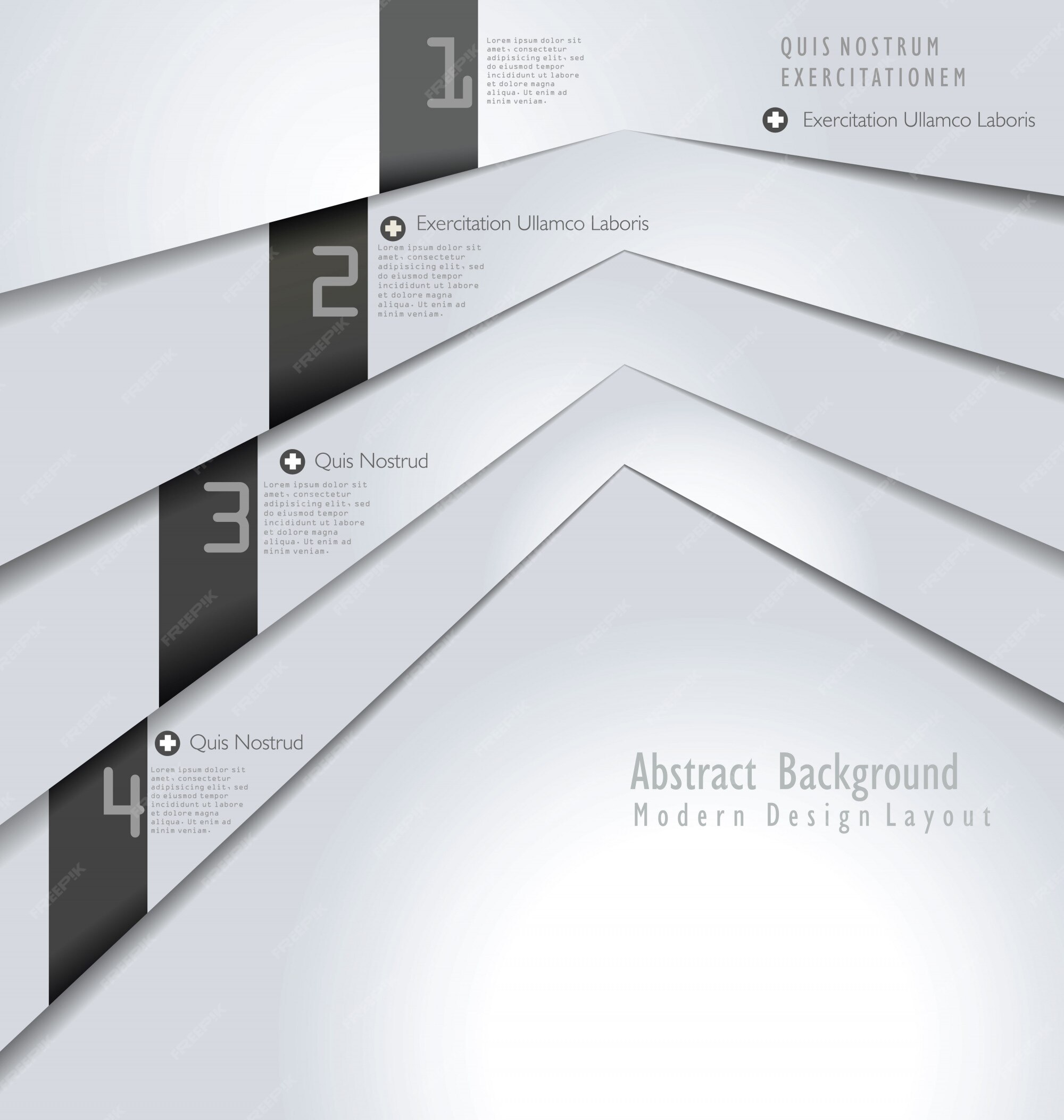 Premium Vector | Modern design layout