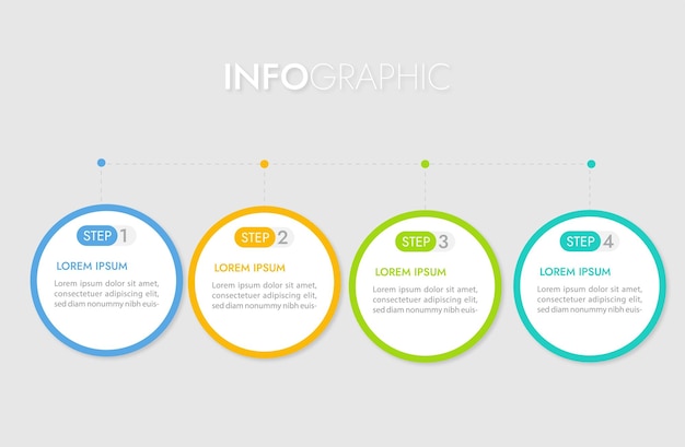 Modern design template for infographics