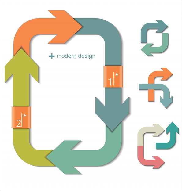 Vector modern design template