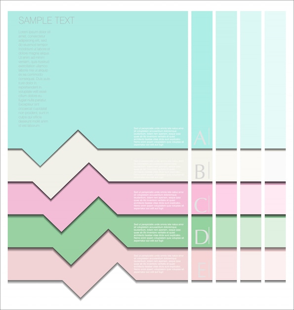 Vector modern design template