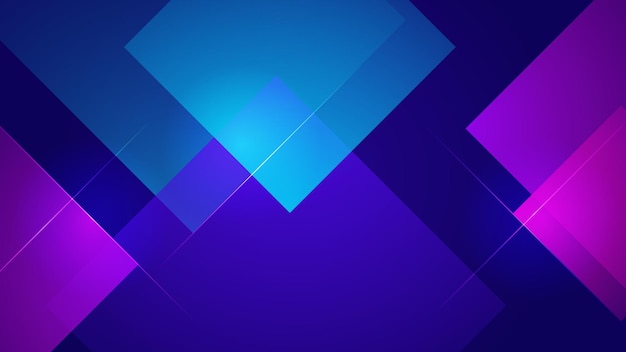 modern digital business technology blue and purple abstract design background with square shapes and lights