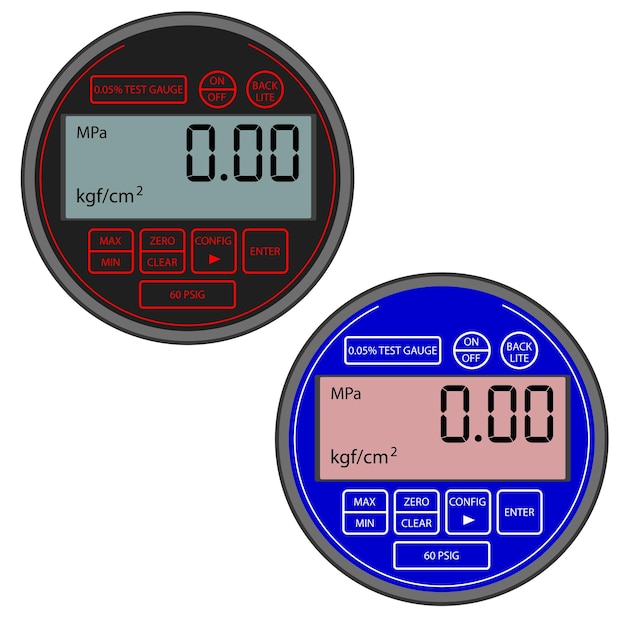 The modern digital gas manometer