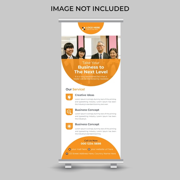 Modern digital marketing business flyer design template