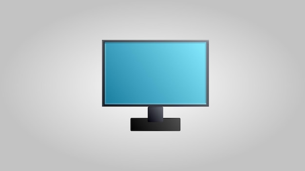 Nuovo monitor per computer flatpanel a cristalli liquidi digitale moderno per giochi, lavoro e intrattenimento