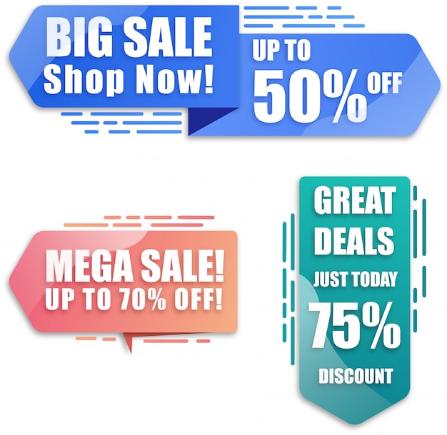 Modern Discount and Sales Banner