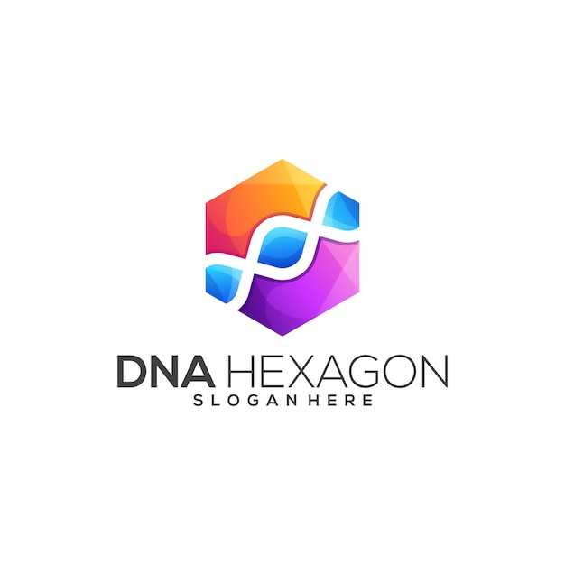 벡터 현대 dna 로고