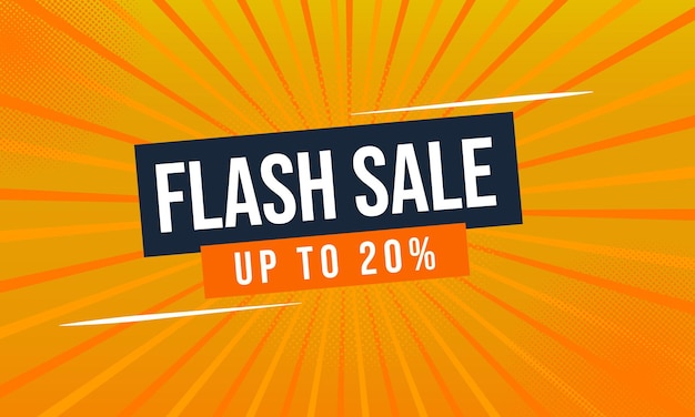 Modern dynamic for flash sale banner template design special offer flash sale set