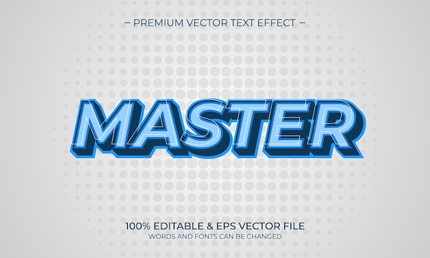 Modern editable text style effect. editable font style. vector illustration