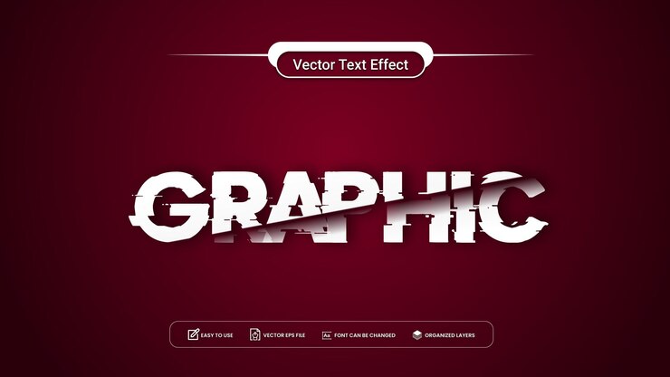 Modern Editable Vector Text Effect