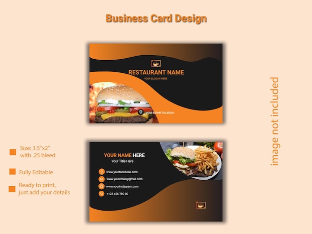 Modern Elegant Business Card Design