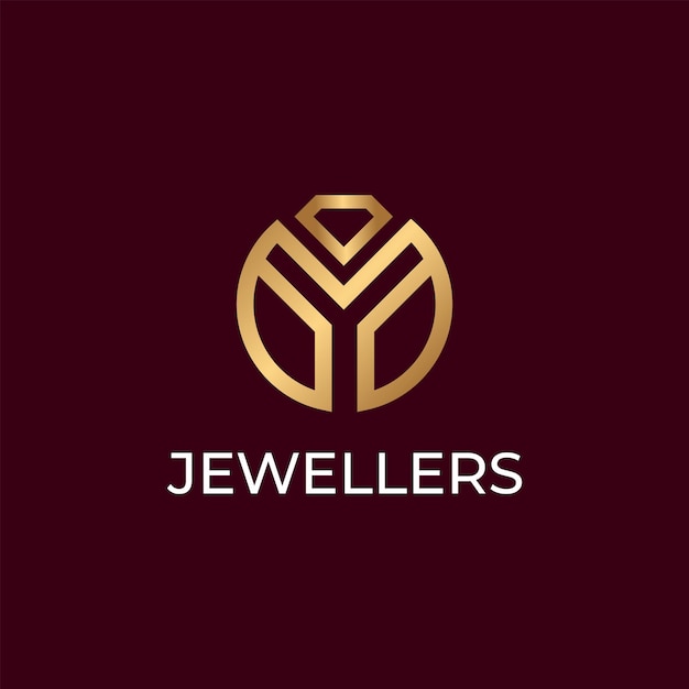 Modern elegant luxurious y logo