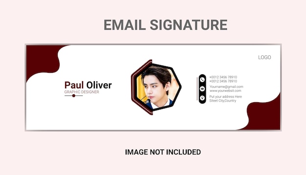 MODERN EMAIL SIGNATURE DESIGN TEMPLATE