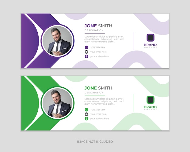 Modern Email Signature Design