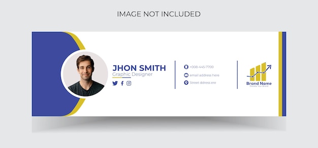modern email signature design