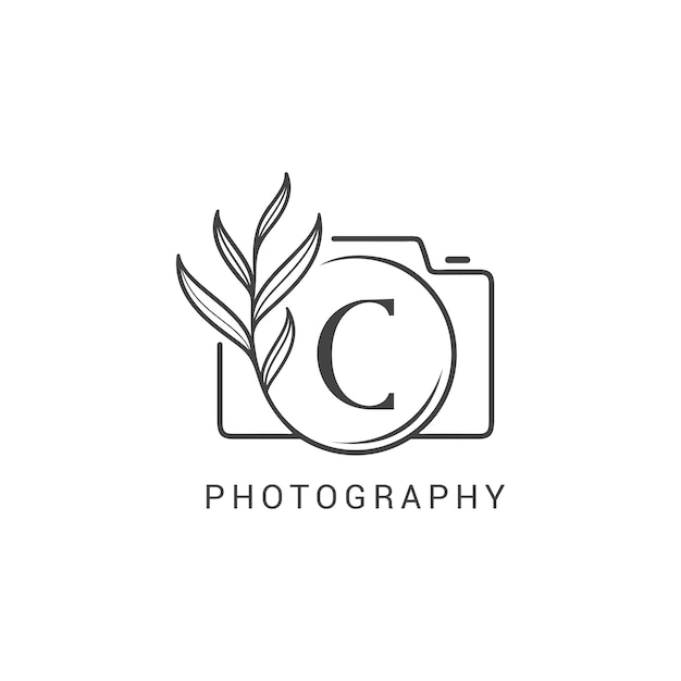 Modern Esthetisch Vector Fotografie Logo