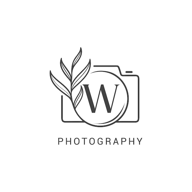 Modern Esthetisch Vector Fotografie Logo