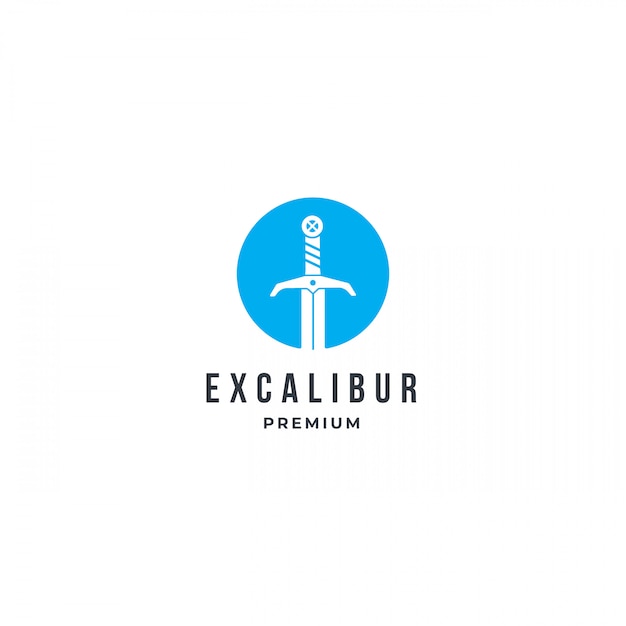 Vector modern excalibur-logo