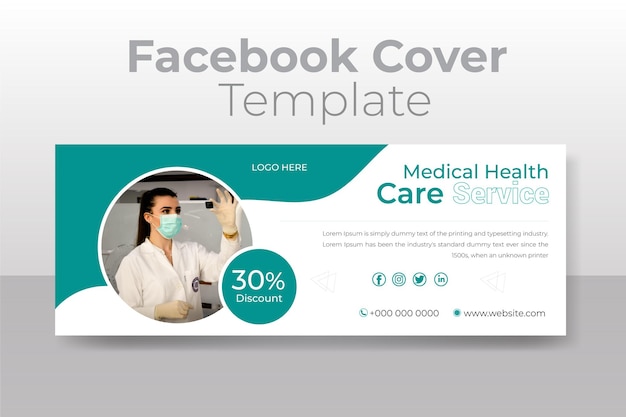 Modern facebook cover designbannerdoctor