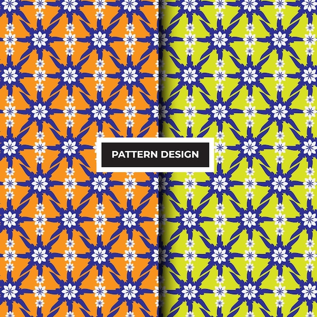 Modern fashion pattern design