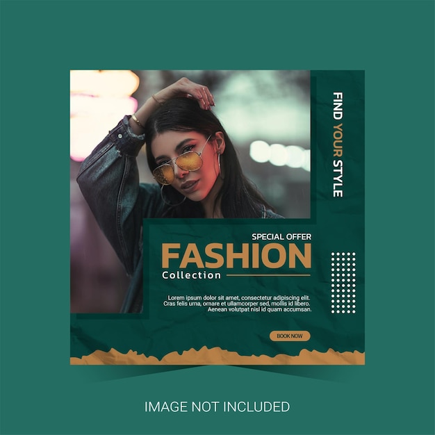 Modern Fashion Social Media Template