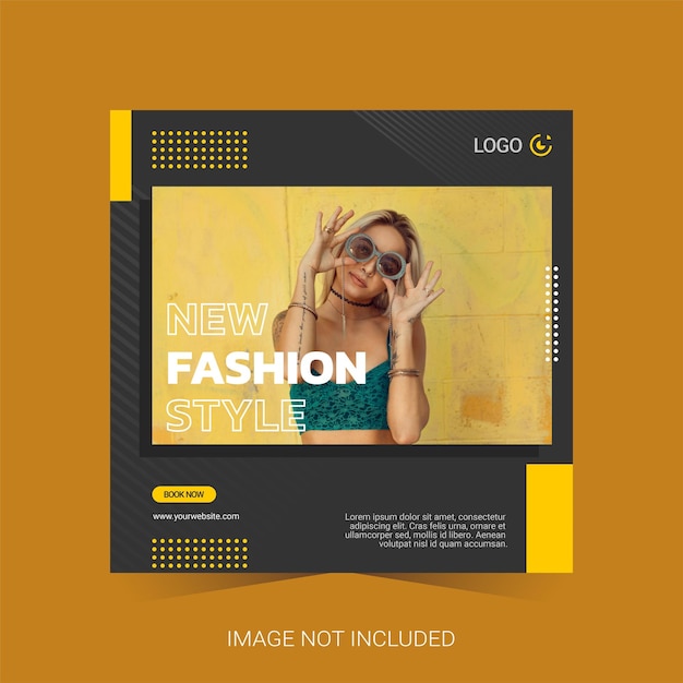 Modern Fashion Social Media Template