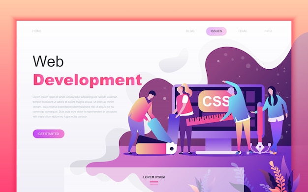 Web Development Course Development Vectors & Illustrations for Free ...