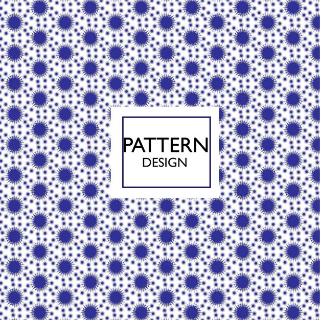 modern floral pattern design