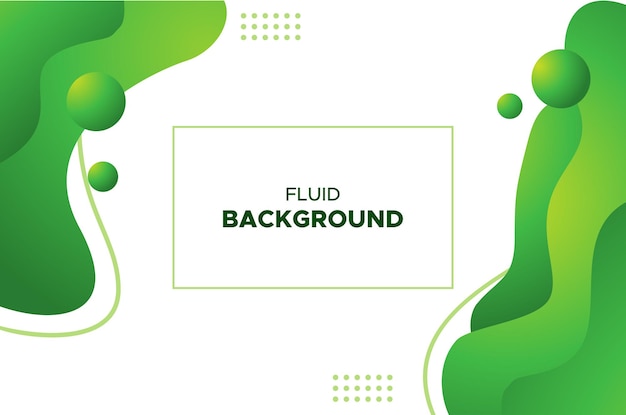 Modern Fluid Background Vector Design