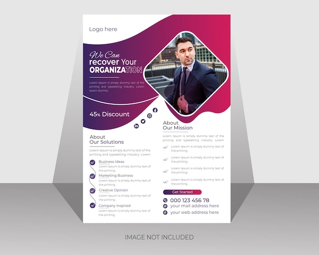 Modern Flyer design for corporate Business