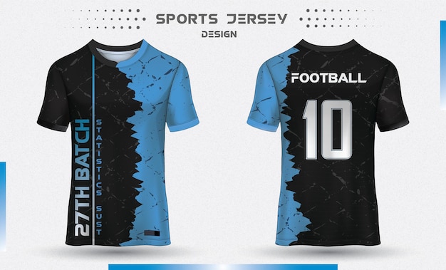 Modello di design della moderna maglietta da calcio