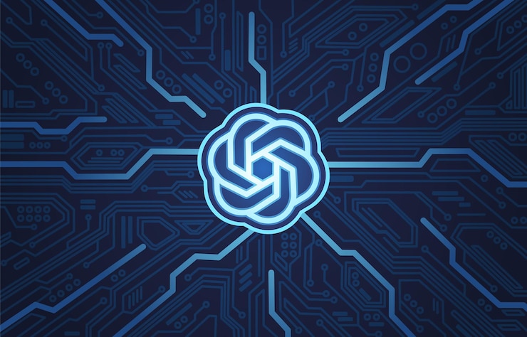 Vector modern futuristic background