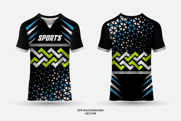 Modern and Futuristic design jersey suitable for racing soccer gaming e sports and cycling