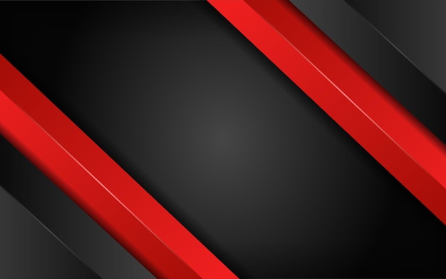 Modern futuristic red and black combination background design