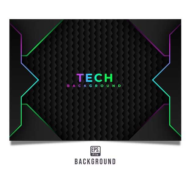 Modern Futuristic technology RGB style Background