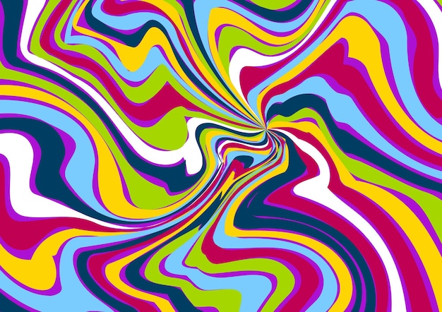 Modern futuristisch kleurrijk abstractieontwerp. Vector kunst achtergrond