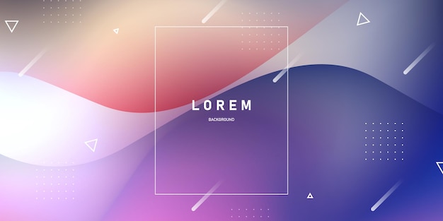 Modern Geometric Abstract Background Design vector illustration