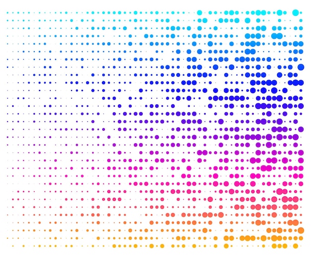 正方形要素フォーム グラフィック イメージ テンプレート虹トーン抽象的なベクトル図 eps10 ビジネス パンフレットの明るく輝く視点のモダンな幾何学的な色のハーフトーンの背景