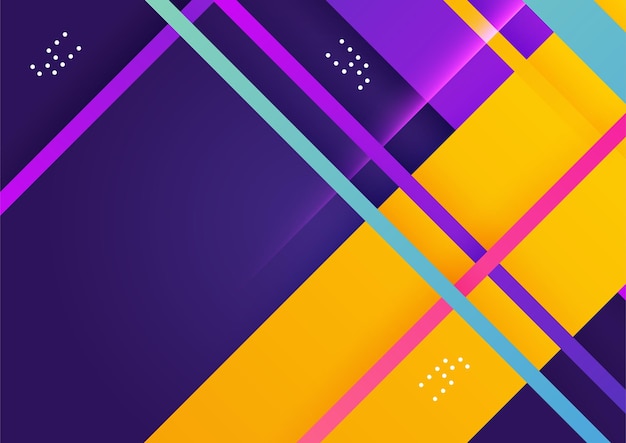 modern geometric element colorful design background