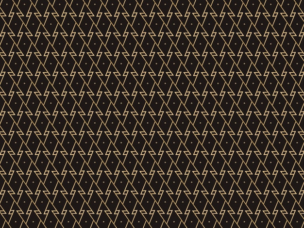 현대 기하학적 황금 섬유 원활한 패턴 디자인 또는 배경 그림 질감