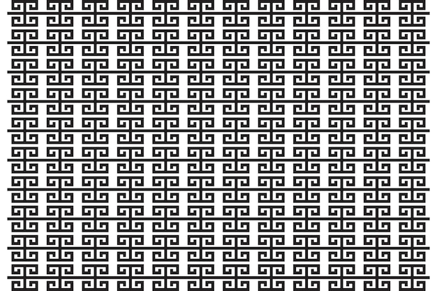 Vector modern geometric greek key pattern