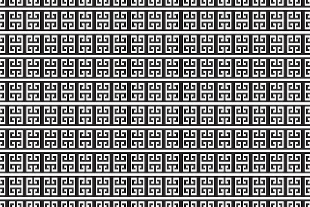 Vector modern geometric greek key pattern