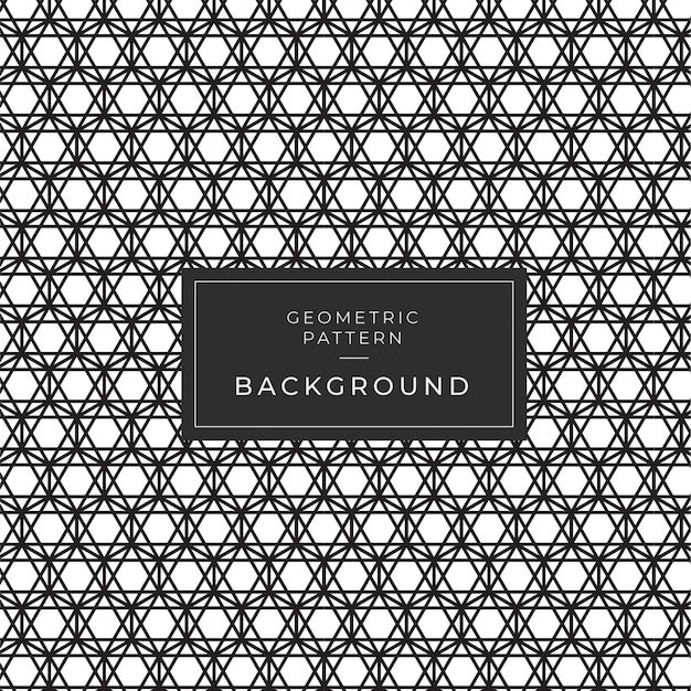 Modern Geometric Monochrome Pattern for wallpaper