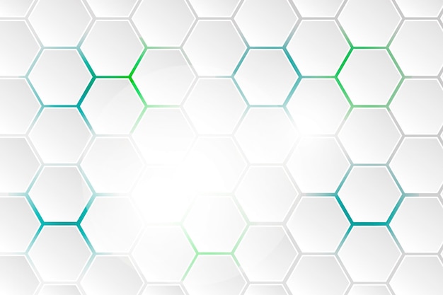 Vector modern geometric pattern. simple element with hexagon. abstract decoration with honeycomb