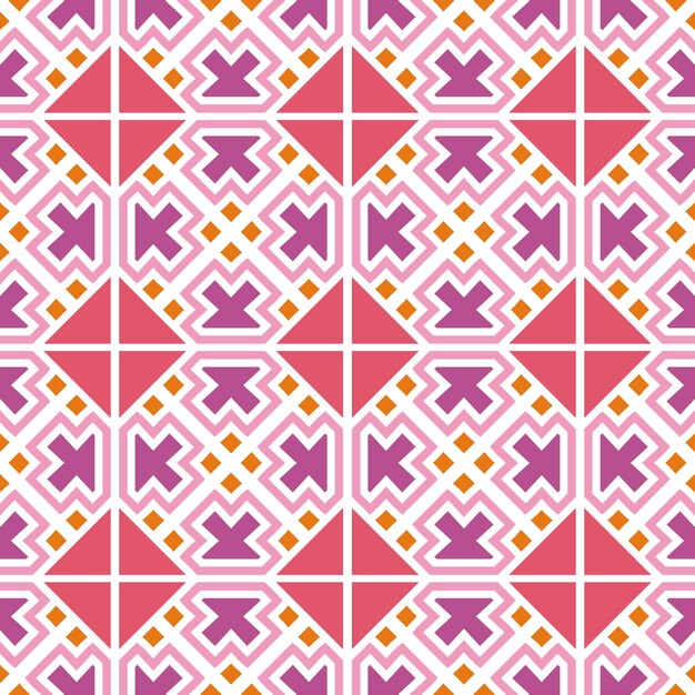 Modern geometric pattern with lines, rhombuses a seamless background