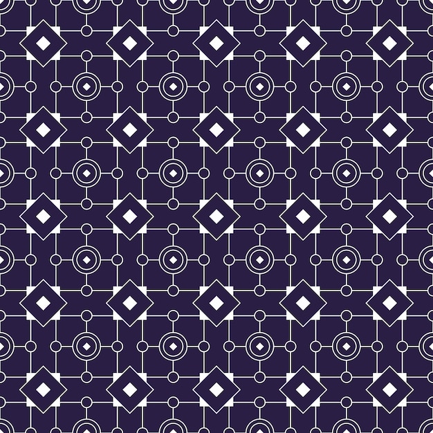 Modern geometric seamless pattern background. classic batik wallpaper.