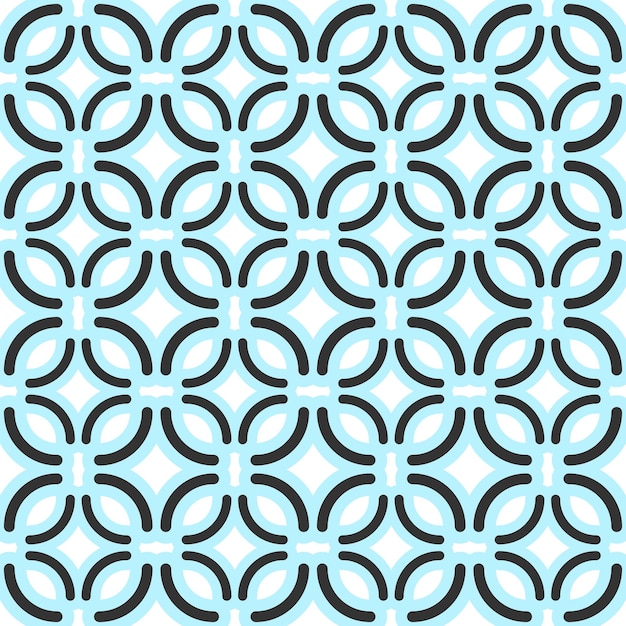 Modern geometric seamless pattern