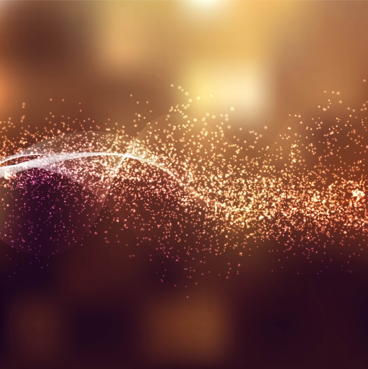 Vector modern glitters background