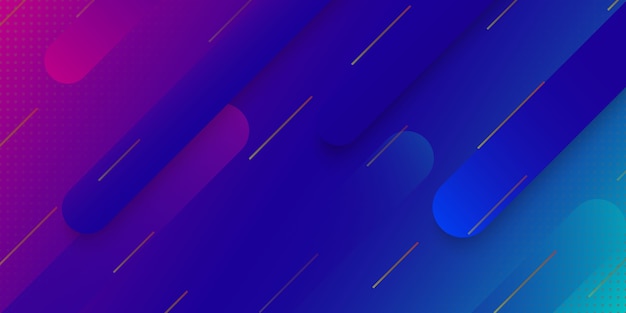 Modern gradient geometric background